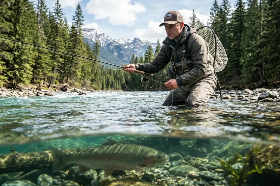 River Fishing Guide in Canada