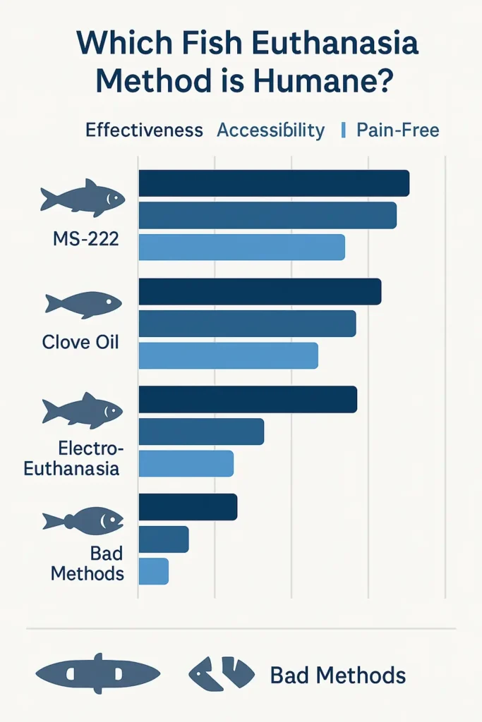 Which Fish Euthanasia Method is Humane