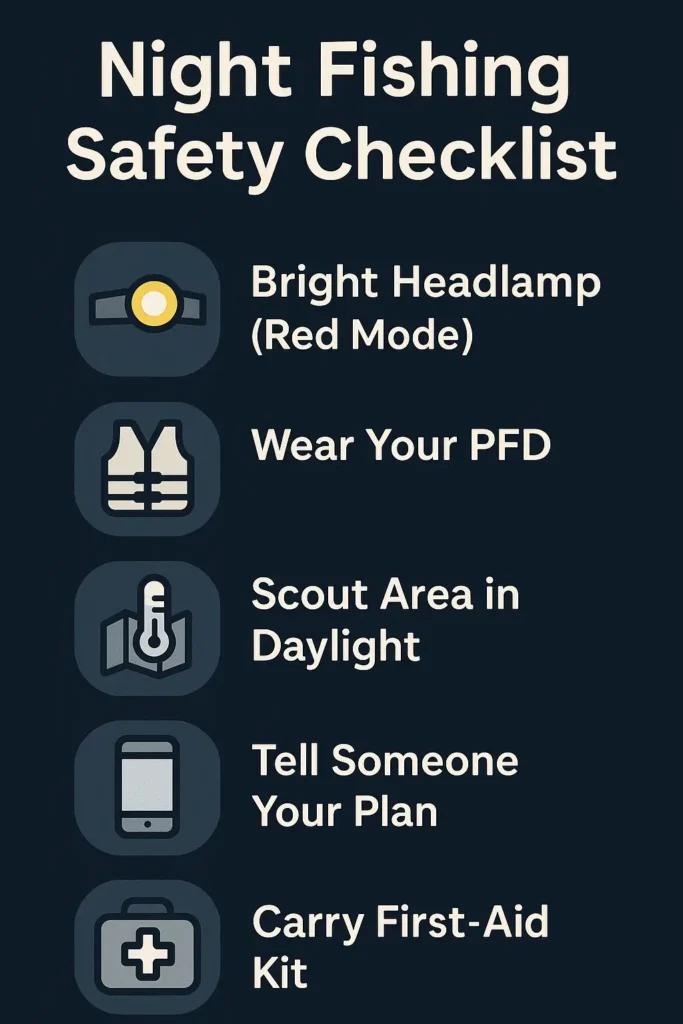 Night Fishing Safety Checklist