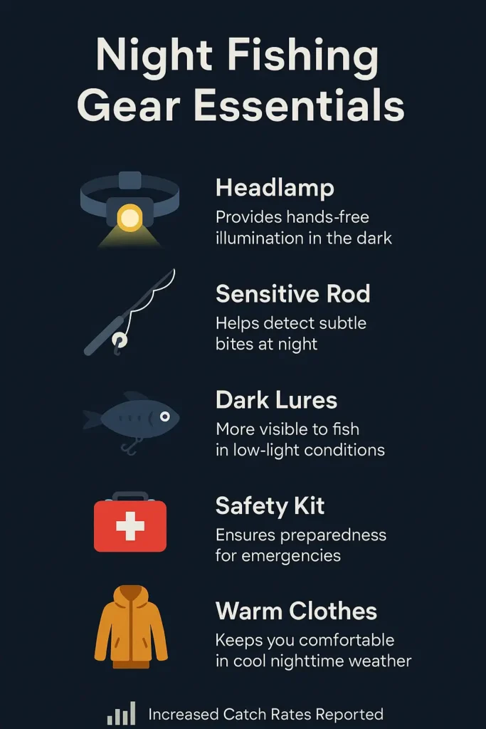 Night Fishing Gear Essentials.