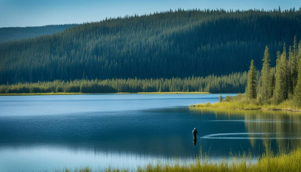 fishing in Wood Buffalo National Park