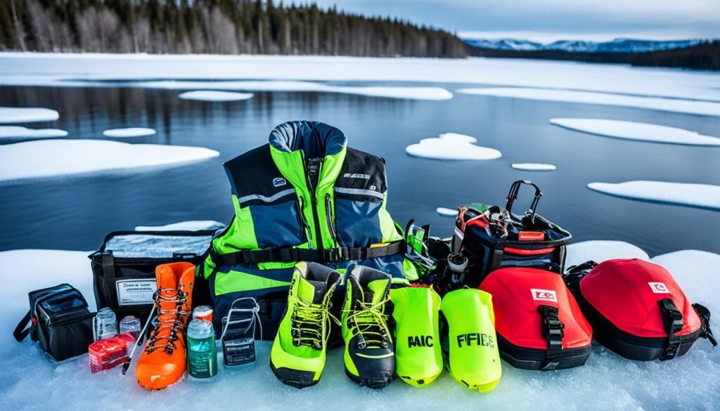 ice fishing safety gear