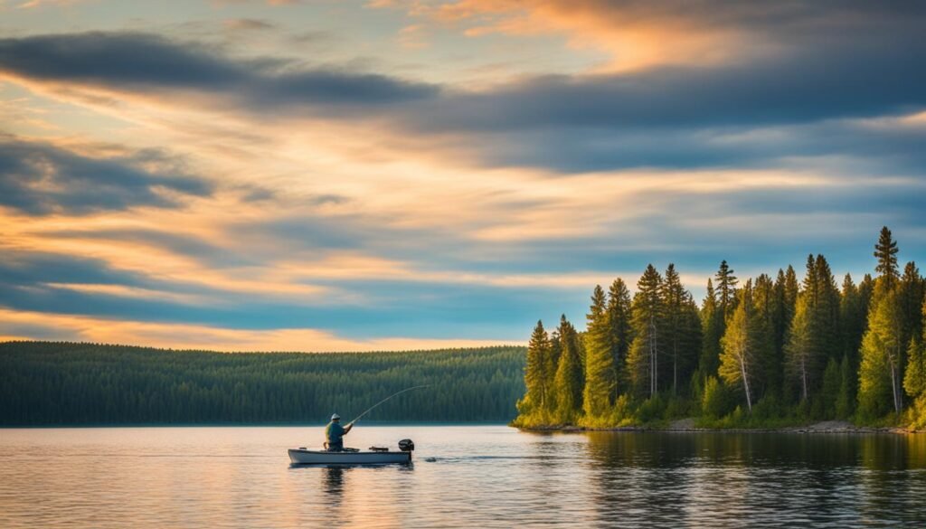 lake of the woods walleye fishing