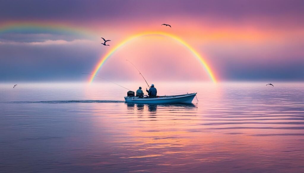 rainbow trout fishing