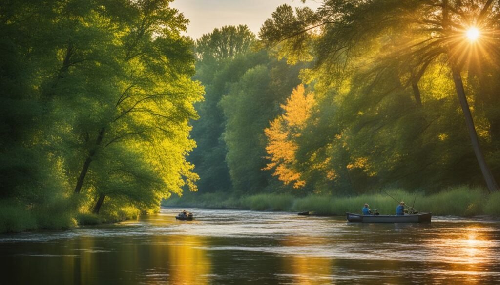 Grand River fishing