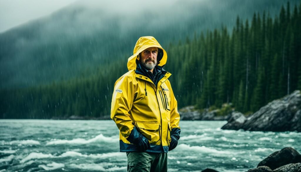 Rain jackets for fishing