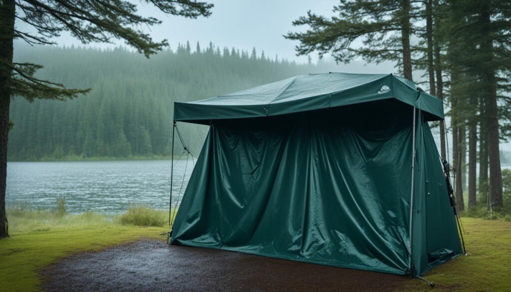 durable fishing shelters