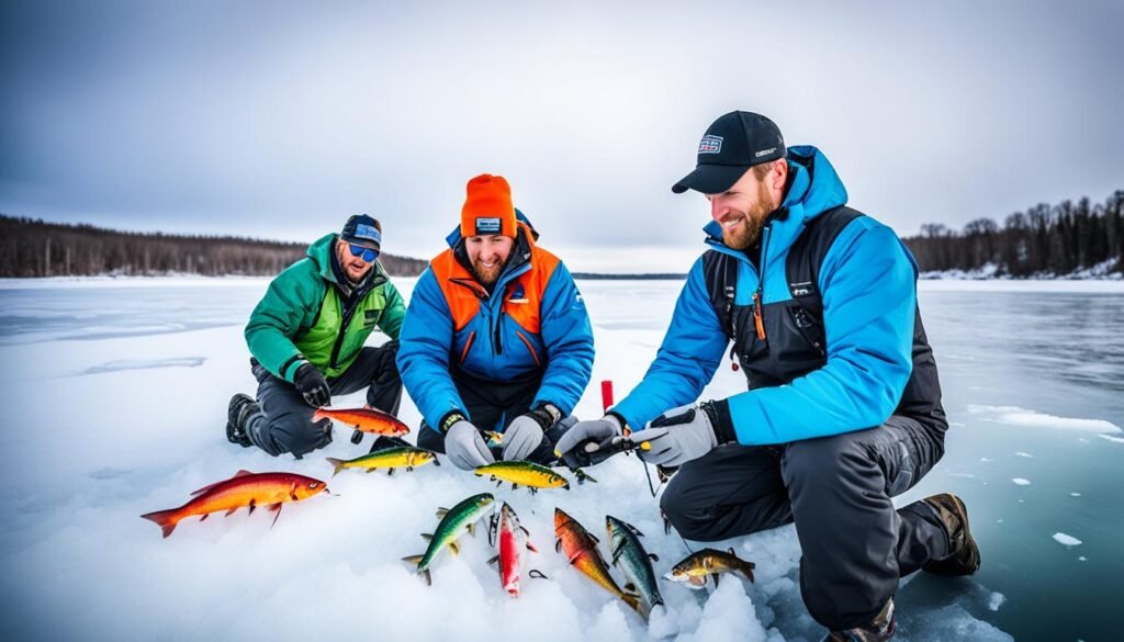 ice fishing techniques