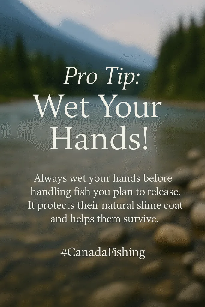 Pro Tip Wet Your Hands!