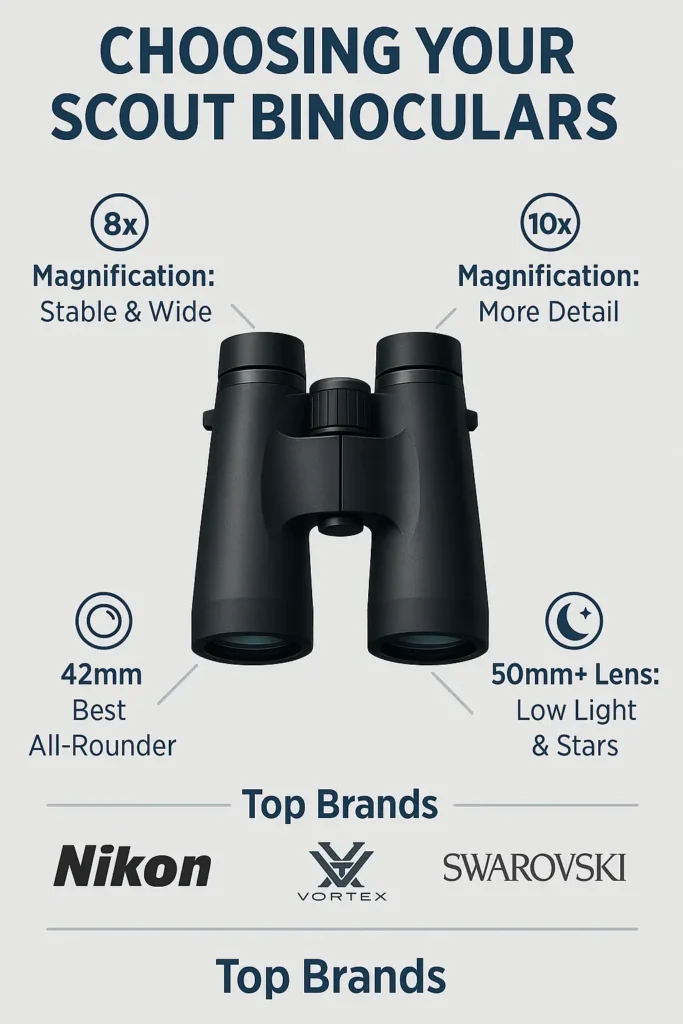 Choosing Your Scout Binoculars