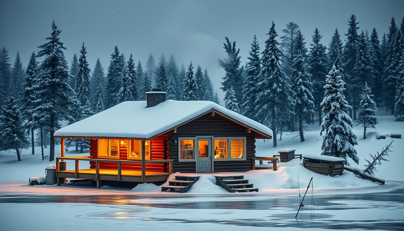 Lodges for Ice Fishing