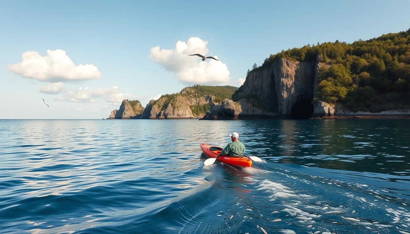 Ocean Kayak Fishing in Canada