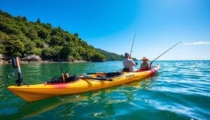 Shoreline Fishing from a Kayak
