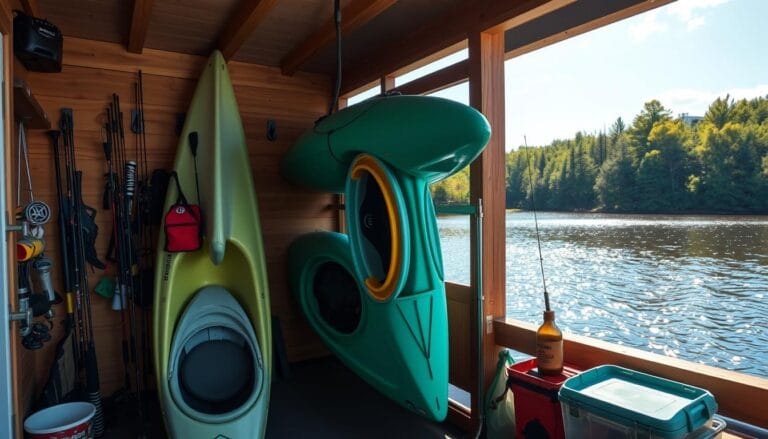 Storage Solutions for Kayak Fishers