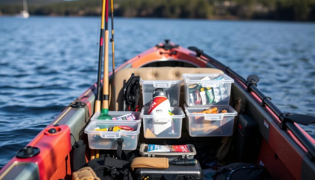 kayak seat organization