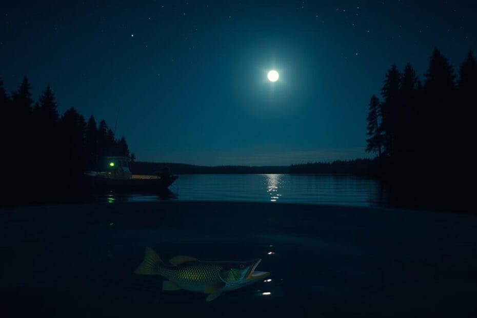 night fishing for walleye techniques