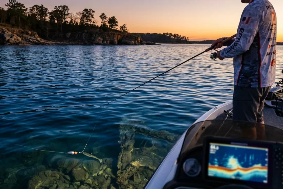 Carolina Rigging for Offshore Structure