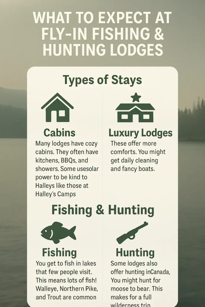 What to Expect at Fly-In Fishing and Hunting Lodges
