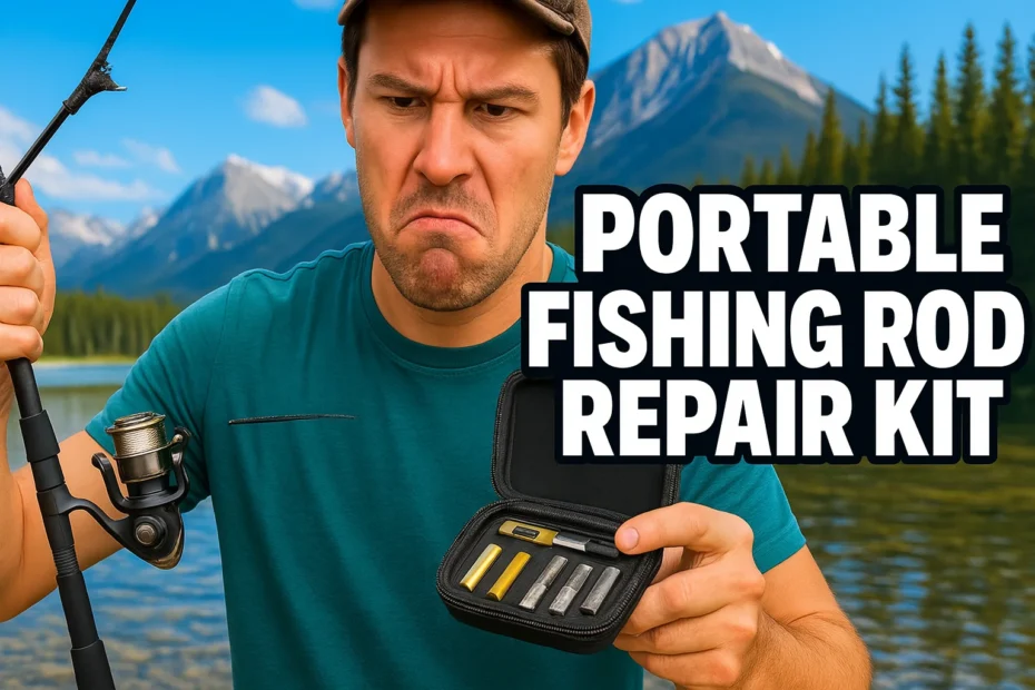 Portable Fishing Rod Repair Kit