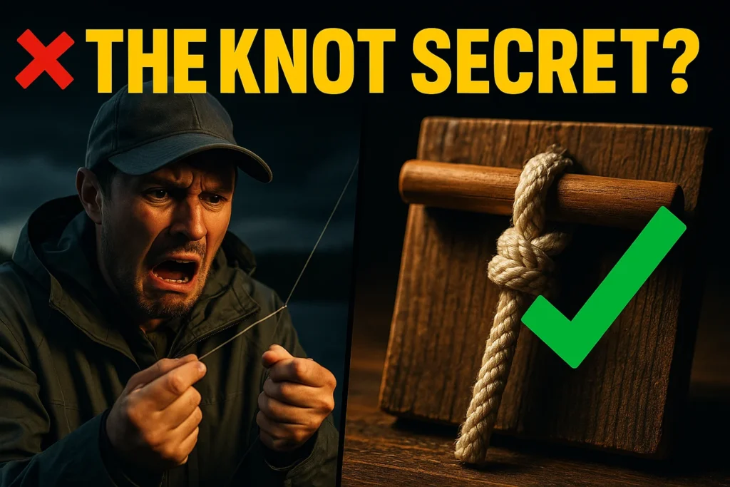 DIY Fishing Knot Practice Board at a Glance