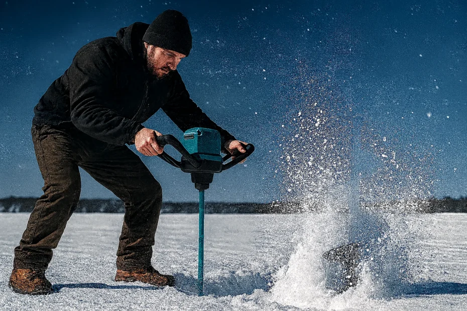 Best Electric Ice Augers for Deep Canadian Snow