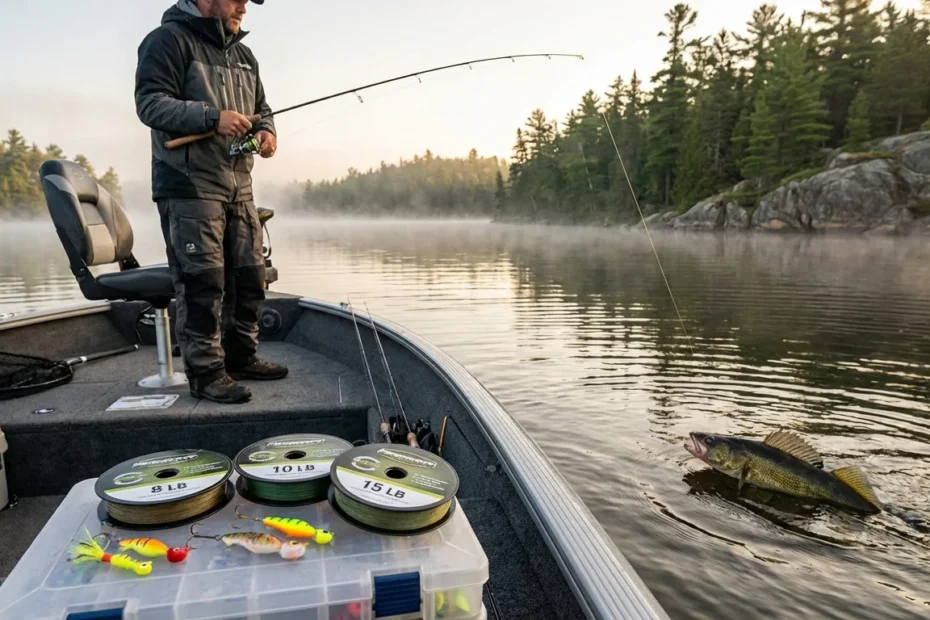 Best Braid for Walleye Jigging in Canada