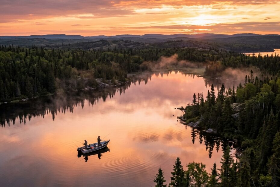 best fishing lakes canada