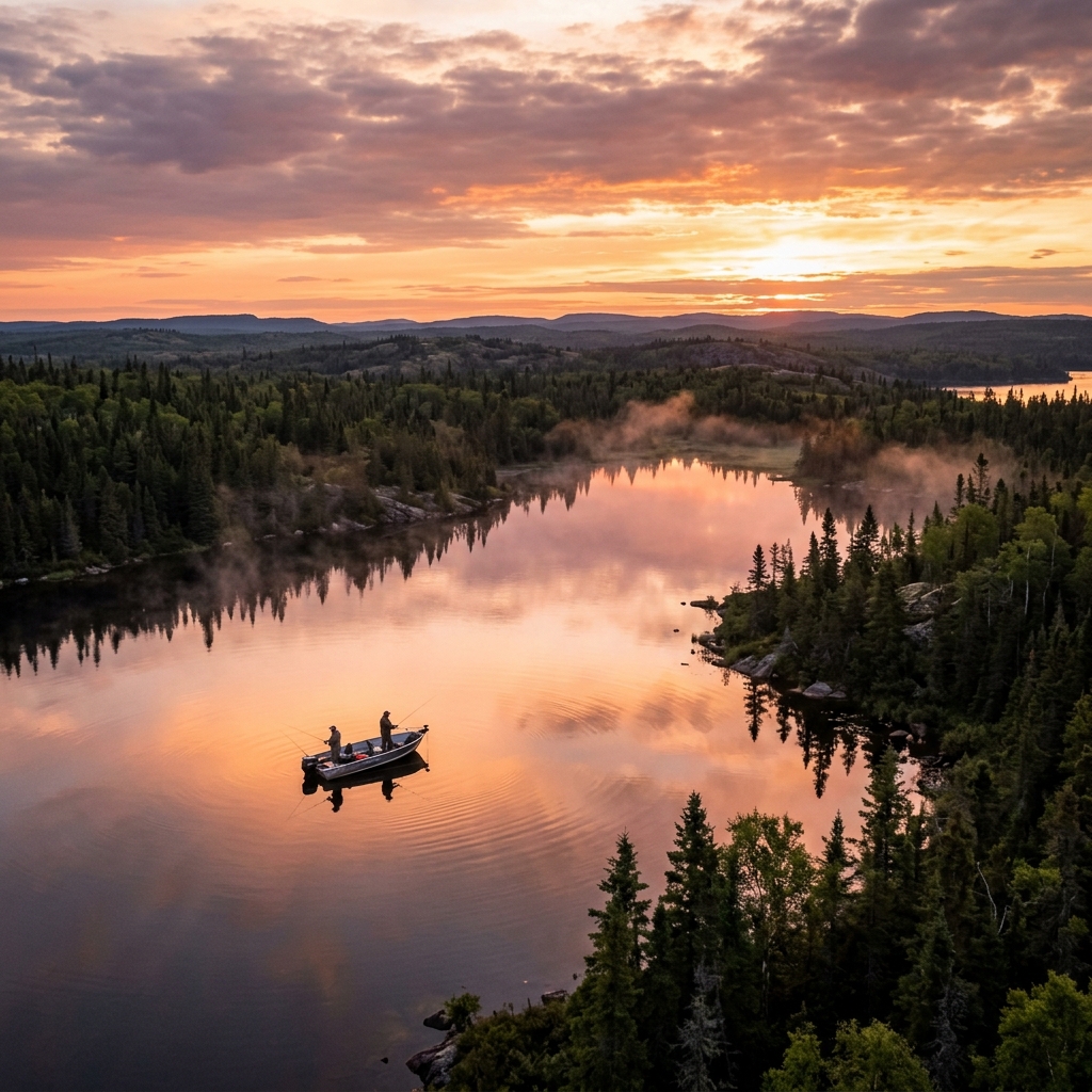 best fishing lakes canada