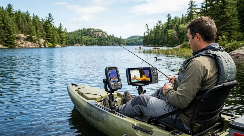 Garmin Striker vs Humminbird Helix for Kayak Fishing in Canada