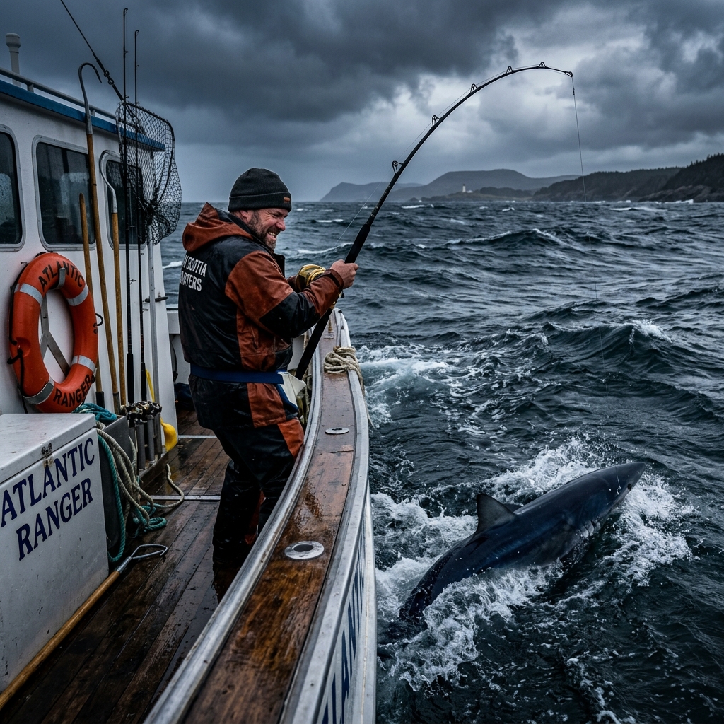 shark fishing canada guide