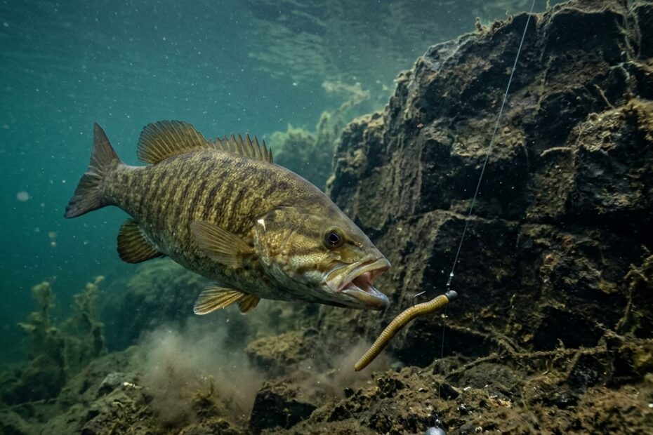 best drop shot baits smallmouth featured
