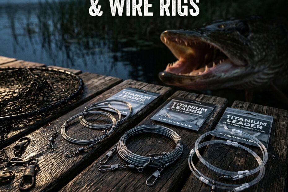 best pike leaders wire rigs featured
