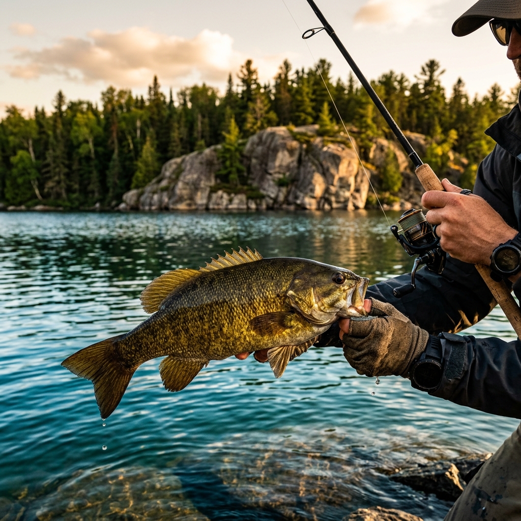 best spinning rod smallmouth bass canada