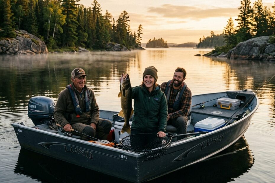best walleye lodges ontario fishing