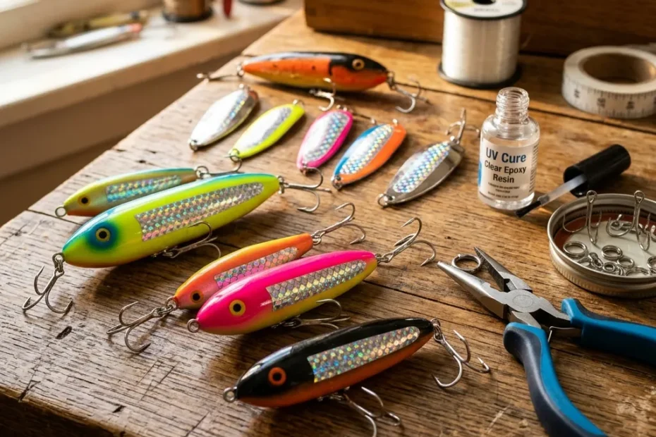 featured upcycled fishing lures