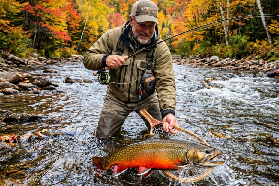 guided brook trout trips quebec featured