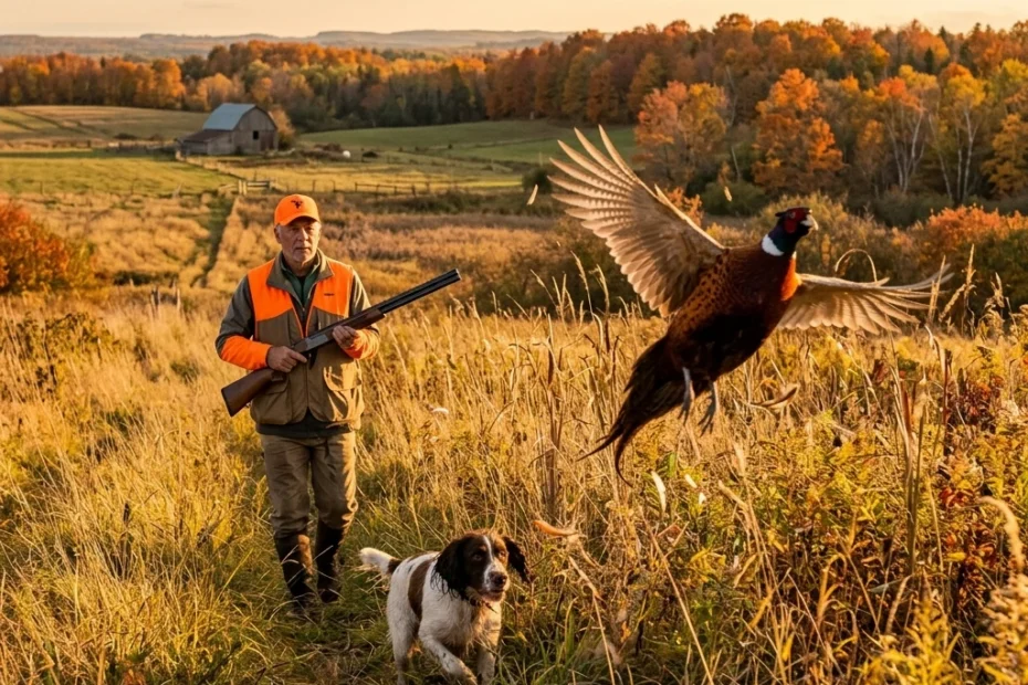 pheasant hunting ontario featured