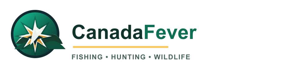 CanadaFever fishing hunting wildlife logo