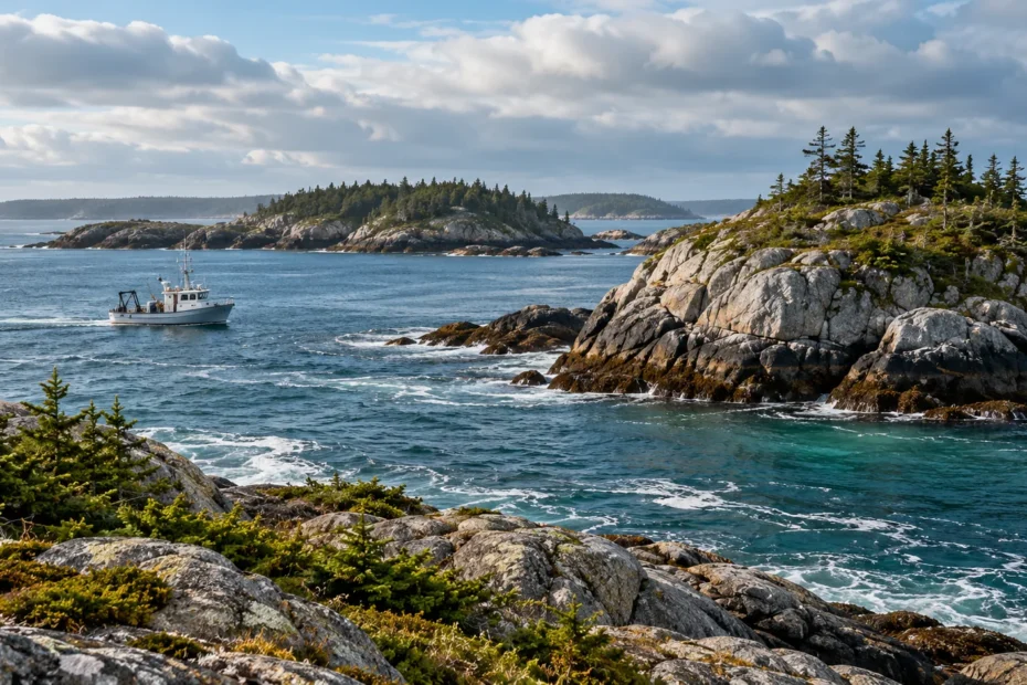 Fictional marine coast